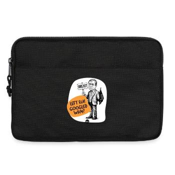 Exit Regret Syndrome - Laptop bag 13" - black - Front