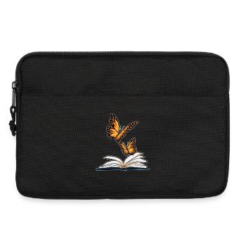 Livre Papillon - Sacoche pour ordinateur portable 13 pouces - noir - Devant