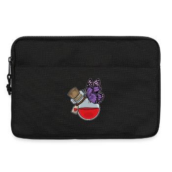 Butterfly Potion - Laptop bag 13" - black - Front