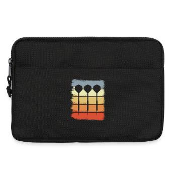 Retro Dartpfeile - Laptoptasche 13" - Schwarz - Vorne