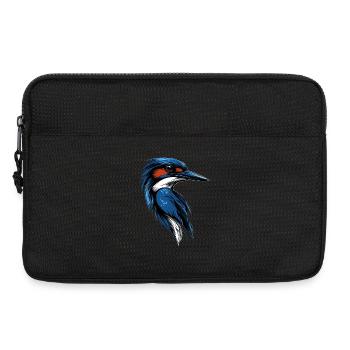Martin-pêcheur Martin-pêcheur Oiseau mignon Martin-pêcheur Kingfisher - Sacoche pour ordinateur portable 13 pouces - noir - Devant