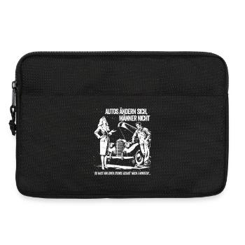 Autos ändern sich nachts - Laptoptasche 13" - Schwarz - Vorne