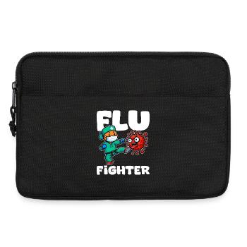 FLU FIGHTER - KRANKENSCHWESTER GESCHENK - Laptoptasche 13" - Schwarz - Vorne