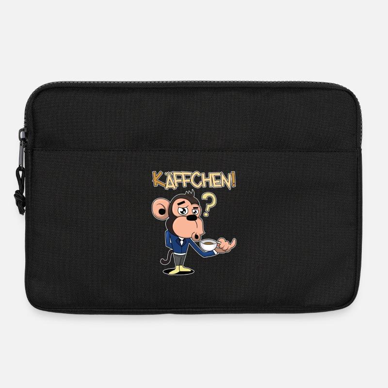 Du café, s’il vous plaît ! - Sacoche pour ordinateur portable 13 pouces - noir