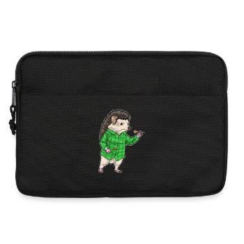 Hedgehog Dart Dart - Laptop bag 13" - black - Front