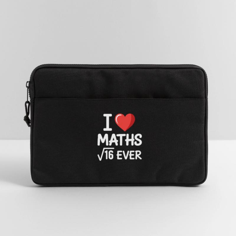 Math J’adore les maths Maths Nerd Professeur de mathématiques Sacoche pour ordinateur portable 13 pouces