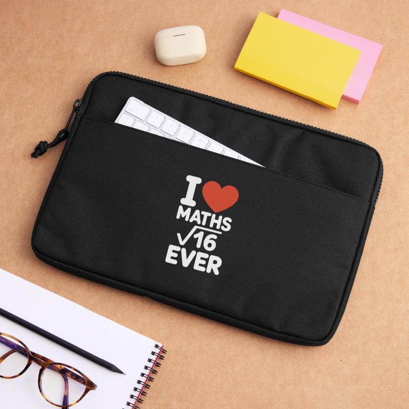 Math I Love Maths Math Nerd Math Teacher Laptop bag 13"