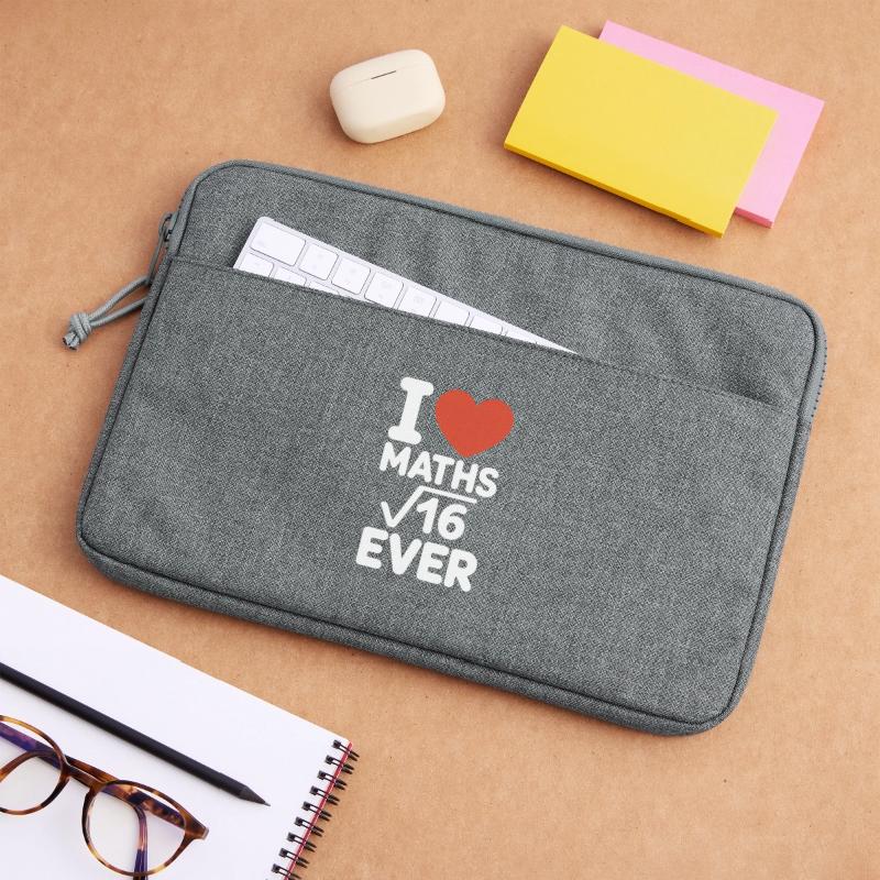 Math I Love Maths Math Nerd Math Teacher Laptop bag 13"