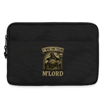 T’was the ‘Tism M’Lord Frog - Laptop bag 13" - black - Front