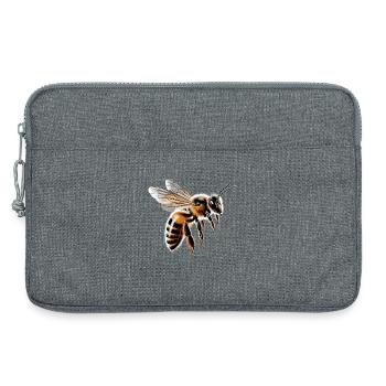 abeilles apiculteur miel apiculteur abeilles abeille mignonne - Sacoche pour ordinateur portable 13 pouces - gris chiné - Devant