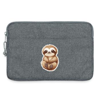 Paresse - Sacoche pour ordinateur portable 13 pouces - gris chiné - Devant