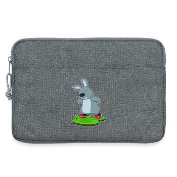Hase Rollers Rollers - Sacoche pour ordinateur portable 13 pouces - gris chiné - Devant