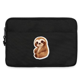 Faultier - Laptoptasche 13" - Schwarz - Vorne