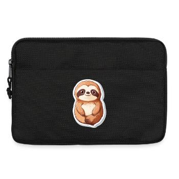 Faultier - Laptoptasche 13" - Schwarz - Vorne