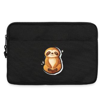 Faultier - Laptoptasche 13" - Schwarz - Vorne