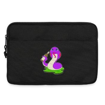Bouteille de bière Snake - Sacoche pour ordinateur portable 13 pouces - noir - Devant