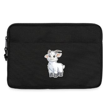 Chèvre - Sacoche pour ordinateur portable 13 pouces - noir - Devant