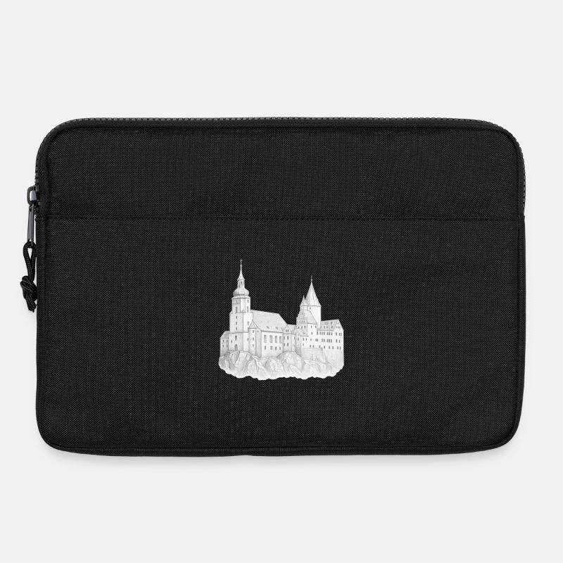 Schwarzenberg Erzgebirge Schloss - Laptoptasche 13" - Schwarz