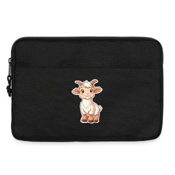 Chèvre - Sacoche pour ordinateur portable 13 pouces - noir - Devant