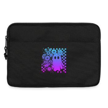 Neon fantôme Halloween cadeau Spooky Party - Sacoche pour ordinateur portable 13 pouces - noir - Devant