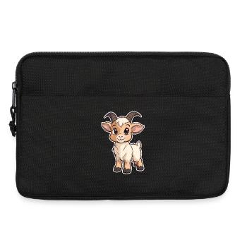 Chèvre - Sacoche pour ordinateur portable 13 pouces - noir - Devant