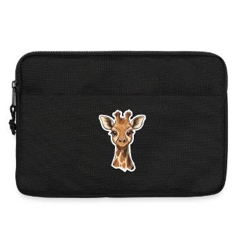 Giraffe - Laptoptasche 13" - Schwarz - Vorne