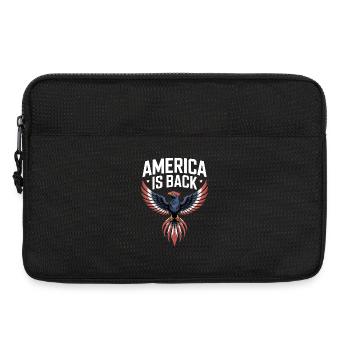 America Is Back - Laptop bag 13" - black - Front