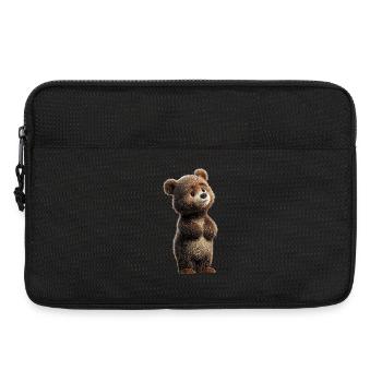 Ours brun, Grizzly, Frères d’ours, Forêt, Ours sauvages - Sacoche pour ordinateur portable 13 pouces - noir - Devant