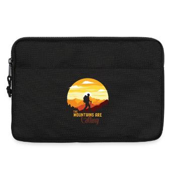 Mountain Calling Wanderabenteuer - Laptoptasche 13" - Schwarz - Vorne
