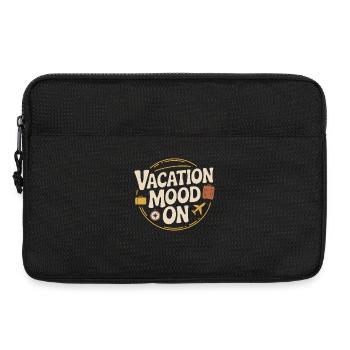 Vacation Mood On Summer Festival Travel Club Vacation - Laptop bag 13" - black - Front