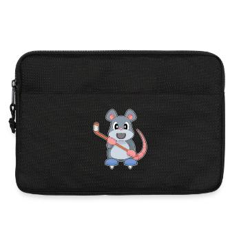 Mouse Bâton de hockey sur glace - Sacoche pour ordinateur portable 13 pouces - noir - Devant
