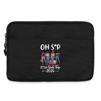 Feminine Girl Trip 2026 Vibes - Laptop bag 13" - black - Front