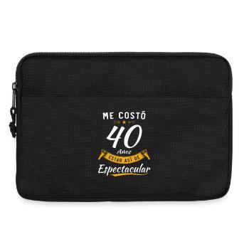 Ich habe 40 Jahre gebraucht, um so spektakulär zu sein - Laptoptasche 13" - Schwarz - Vorne