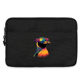 Pinguin Kaiserpinguin Zwergpinguin Süße Pinguine - Laptoptasche 13" - Schwarz - Vorne