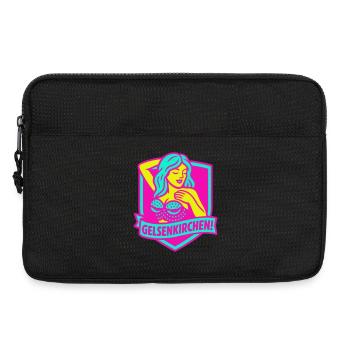 Gelsenkirchen Superstar en rose - Sacoche pour ordinateur portable 13 pouces - noir - Devant