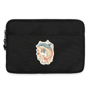 Dauphin - Sacoche pour ordinateur portable 13 pouces - noir - Devant