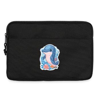Dauphin - Sacoche pour ordinateur portable 13 pouces - noir - Devant