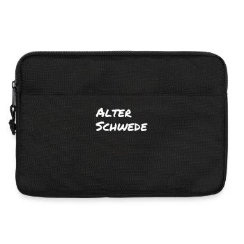 Alter Schwede - Lustiger Spruch - Funny - Laptoptasche 13" - Schwarz - Vorne