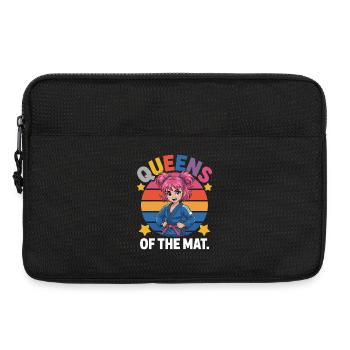 Queen of Jiu Jitsu - Laptop bag 13" - black - Front