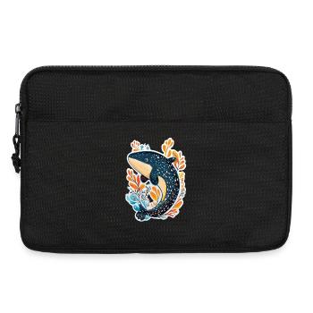 baleine - Sacoche pour ordinateur portable 13 pouces - noir - Devant