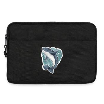 baleine - Sacoche pour ordinateur portable 13 pouces - noir - Devant