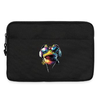 Grenouille Petit Crapaud Grenouille Grenouille Prince Grenouilles - Sacoche pour ordinateur portable 13 pouces - noir - Devant