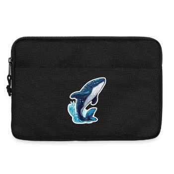 whale - Laptop bag 13" - black - Front