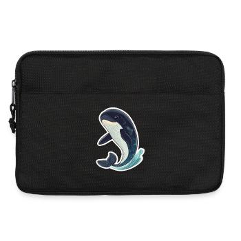baleine - Sacoche pour ordinateur portable 13 pouces - noir - Devant