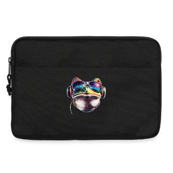 Grenouille Petit Crapaud Grenouille Grenouille Prince Grenouilles - Sacoche pour ordinateur portable 13 pouces - noir - Devant