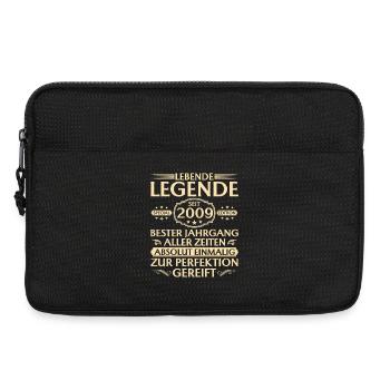 16th birthday - Living legend since 2009 - Laptop bag 13" - black - Front