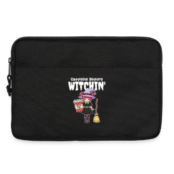 KOFFEIN VOR DEM HEXEN - HEXE HALLOWEEN - Laptoptasche 13" - Schwarz - Vorne