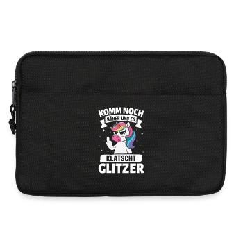 Malle KOMM NOCH NÄHER UND ES KLATSCHT - Laptoptasche 13" - Schwarz - Vorne