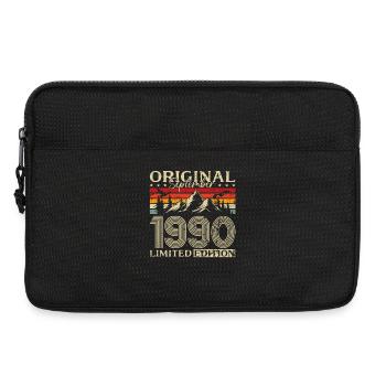 35th Birthday Vintage September Vintage 1990 - Laptop bag 13" - black - Front