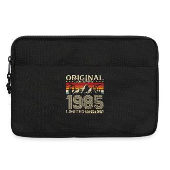 40ème Anniversaire Millésime Septembre Millésime 1985 - Sacoche pour ordinateur portable 13 pouces - noir - Devant